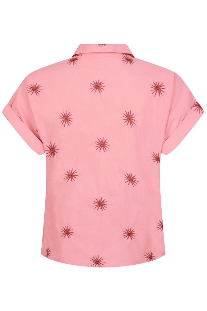 BLOUSE SUNNY HSS2529 10140 CORAL PINK/STONE RED